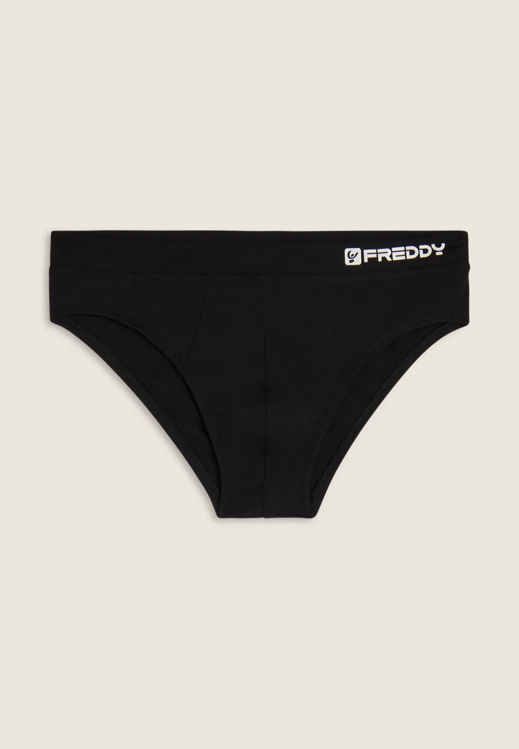 Freddy Slip Herren Schwarz Baumwolle 1er-Pack