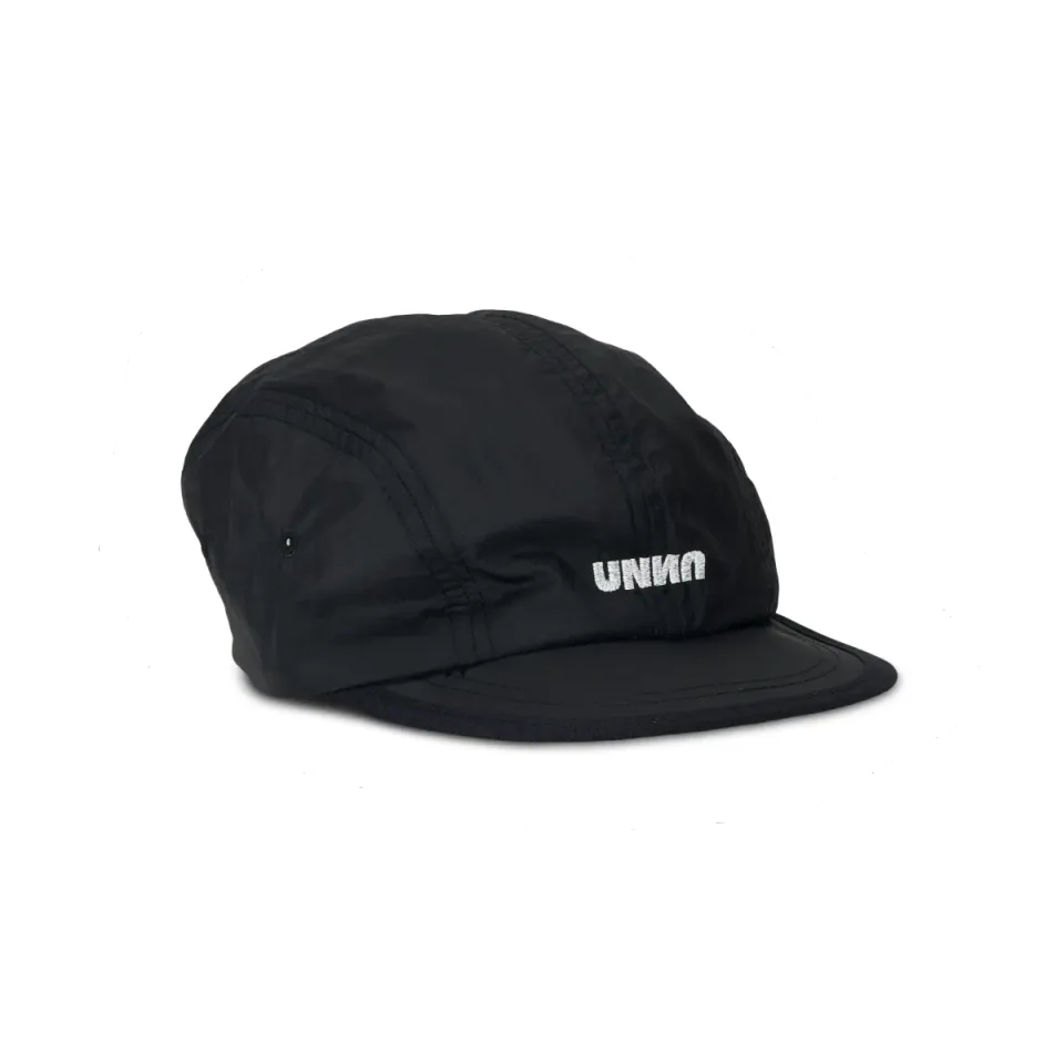 UNNA Smiles Run Cap Laufcap Schwarz wasserabweisend
