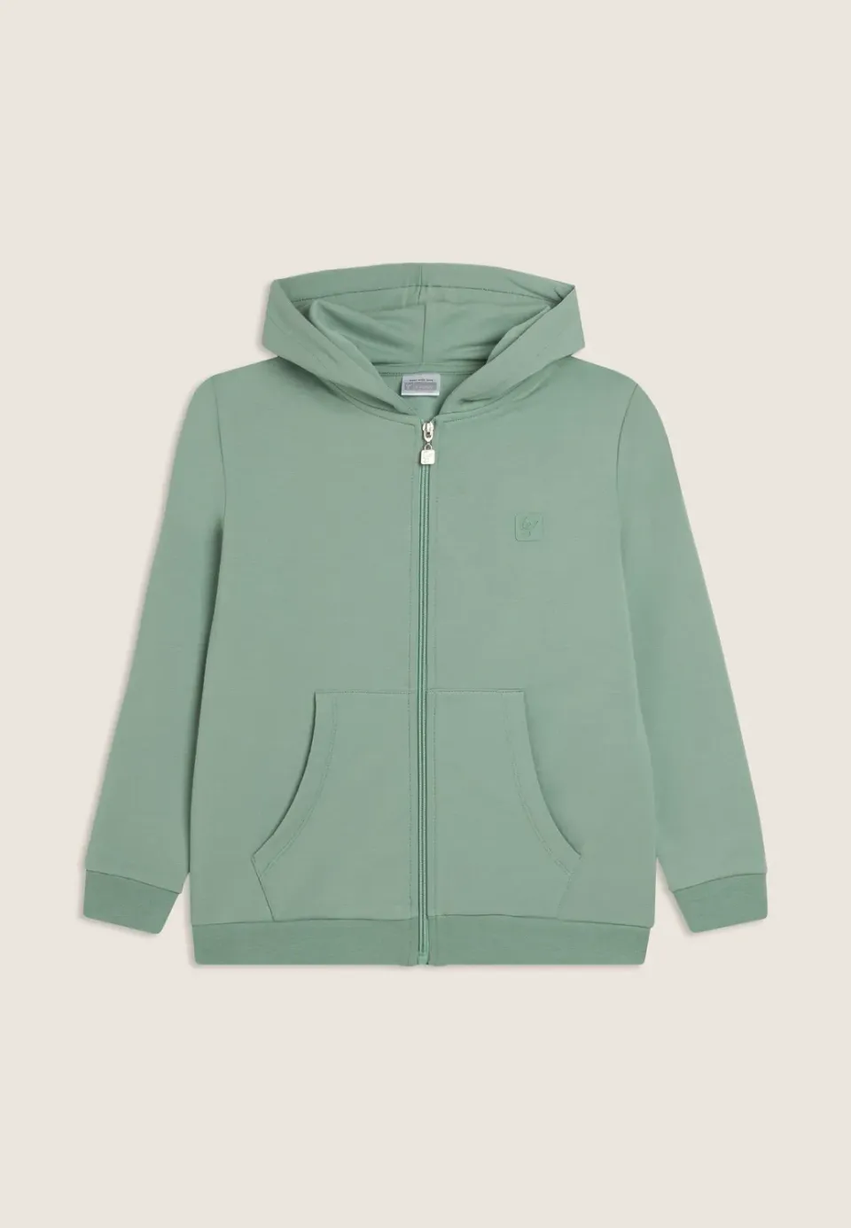 Freddy Junior Full-Zip Hoodie Granitgrau mit Kapuze