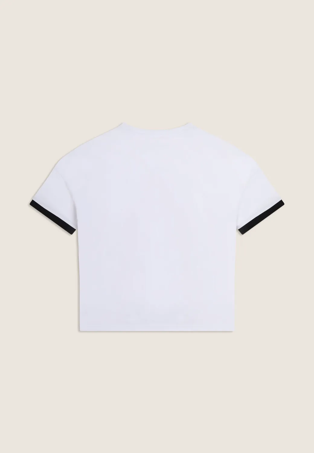 Freddy MOV Print T-Shirt Nero-Bianco Baumwollmix relaxed