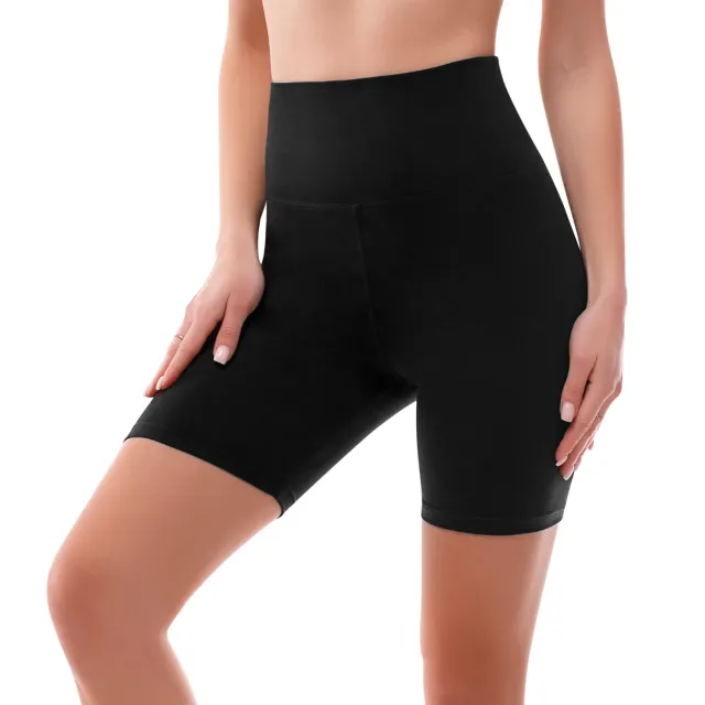 SINOPHANT Radlerhose Damen Schwarz blickdicht