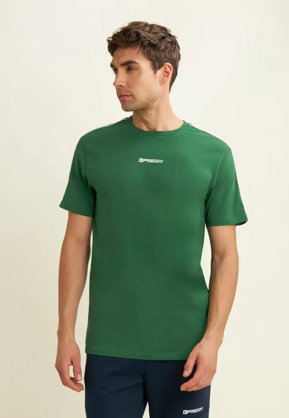 Freddy Herren T-Shirt Stretch Dark Sapphire