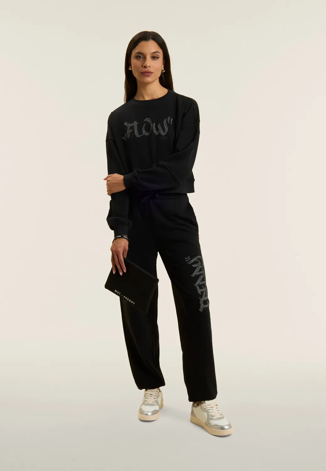 Freddy Oversize Balloon Sporthose French Terry