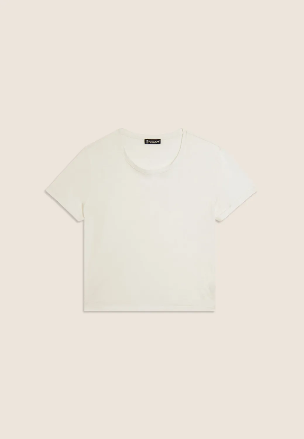 Freddy Cropped T-Shirt Rose Violet F57 Baumwolle