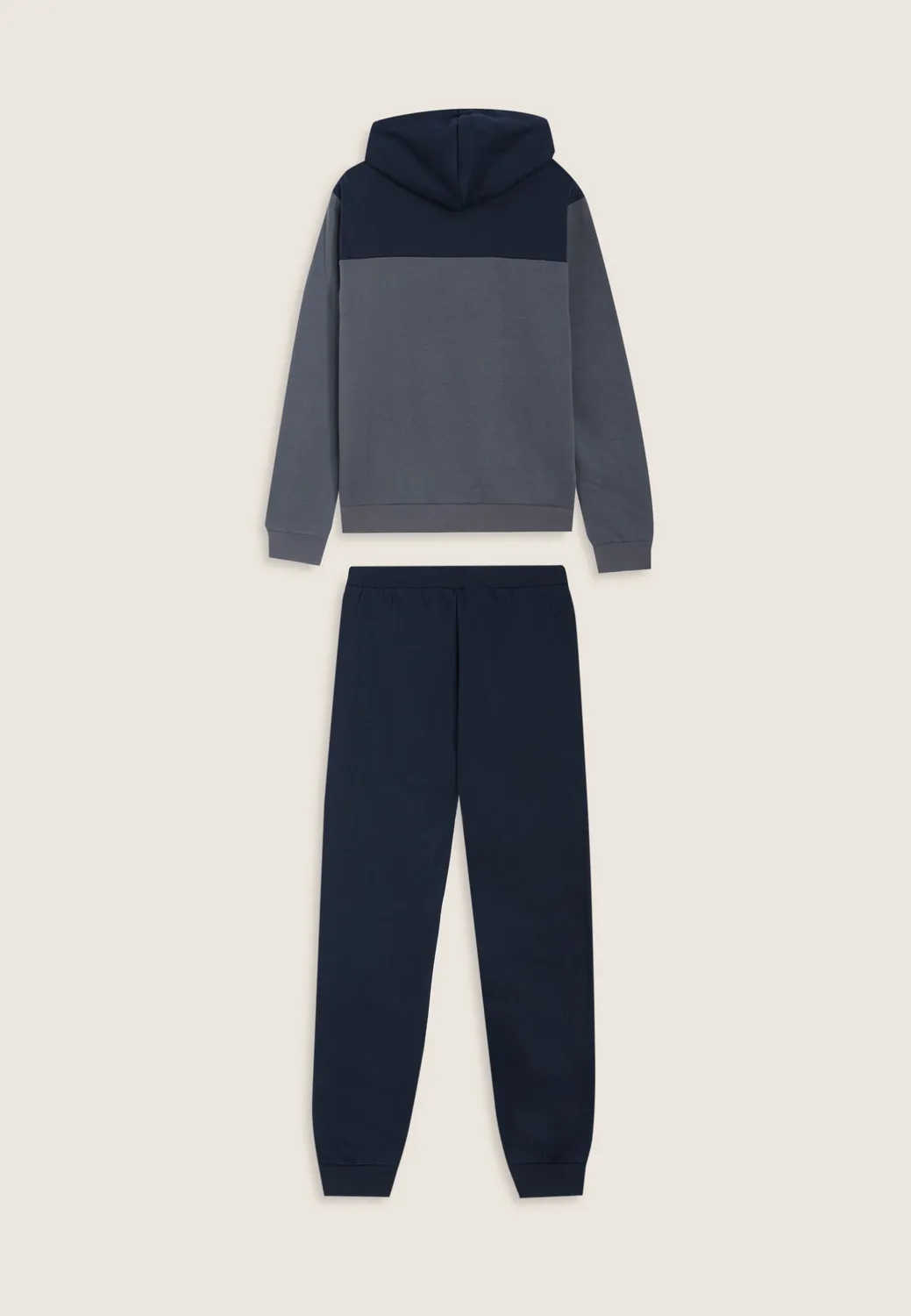Freddy Colour Block Trainingsanzug Herren Kapuze Blau