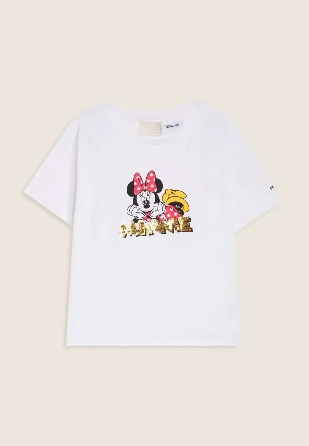 Freddy Minnie T-Shirt Mädchen Pailletten Schwarz