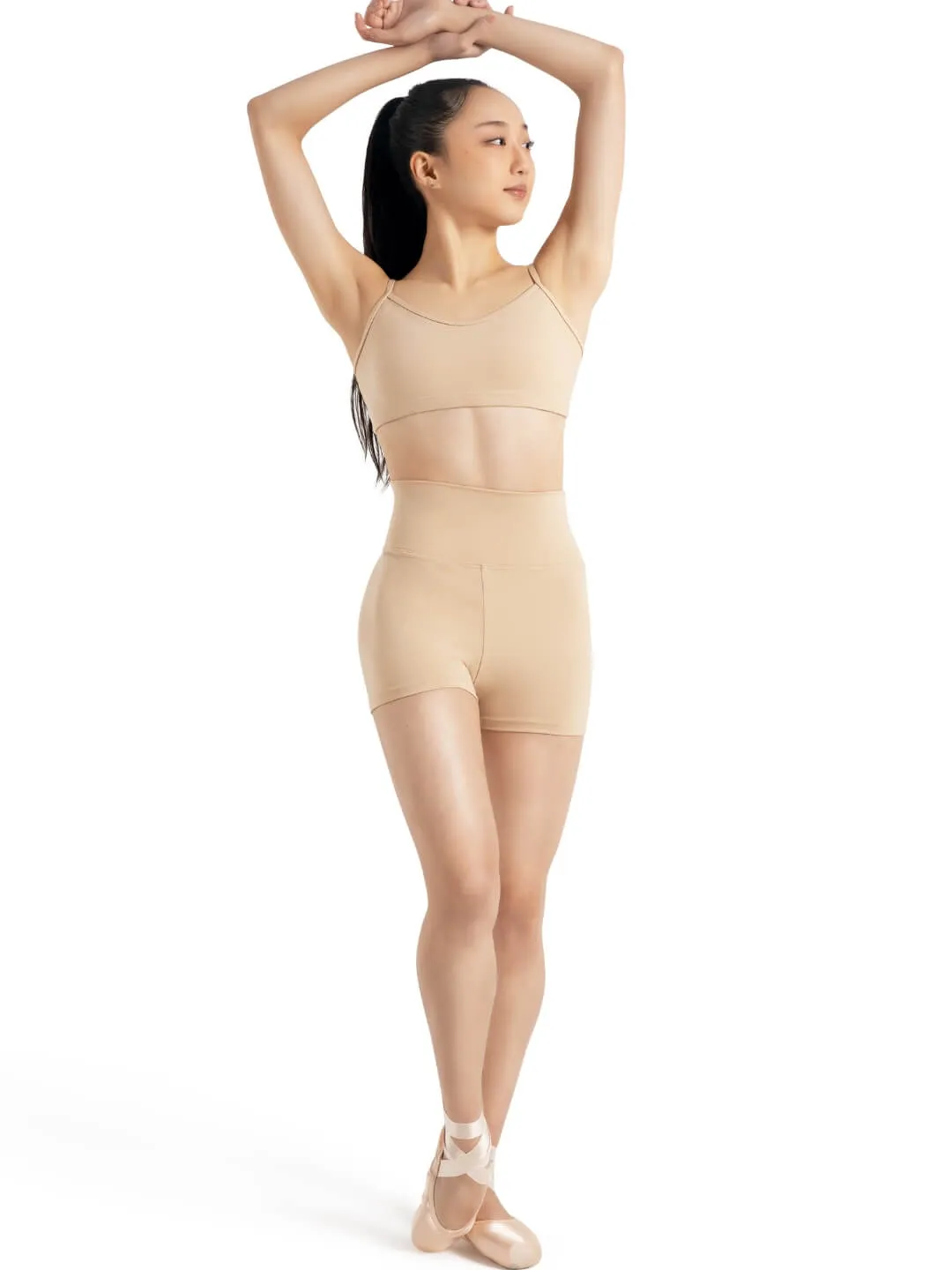 Capezio Team Basics High Waisted Shorts TB131 hoher Bund