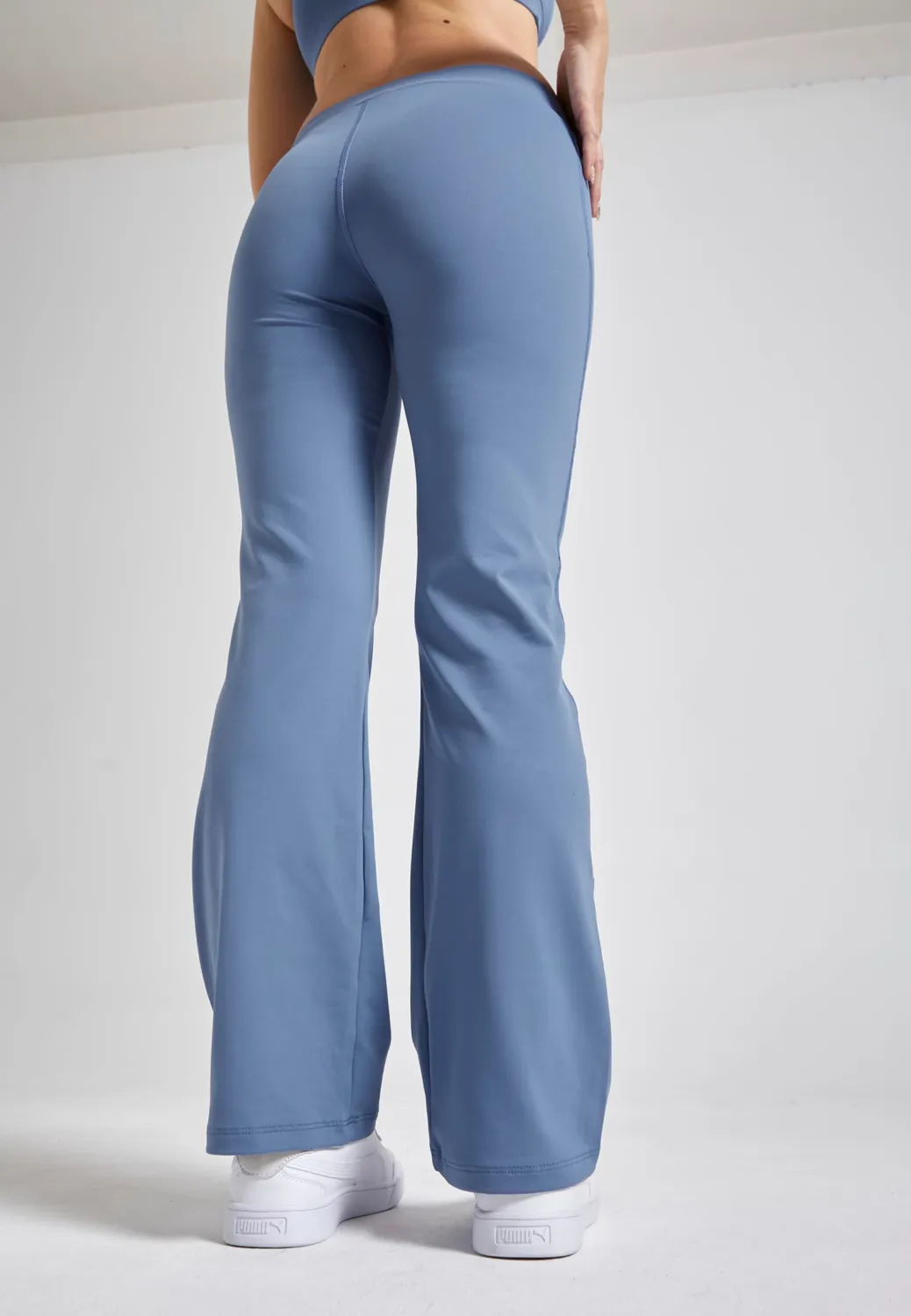 SPORTKIND Flare Jazzpants M Sporthose schwarz blickdicht