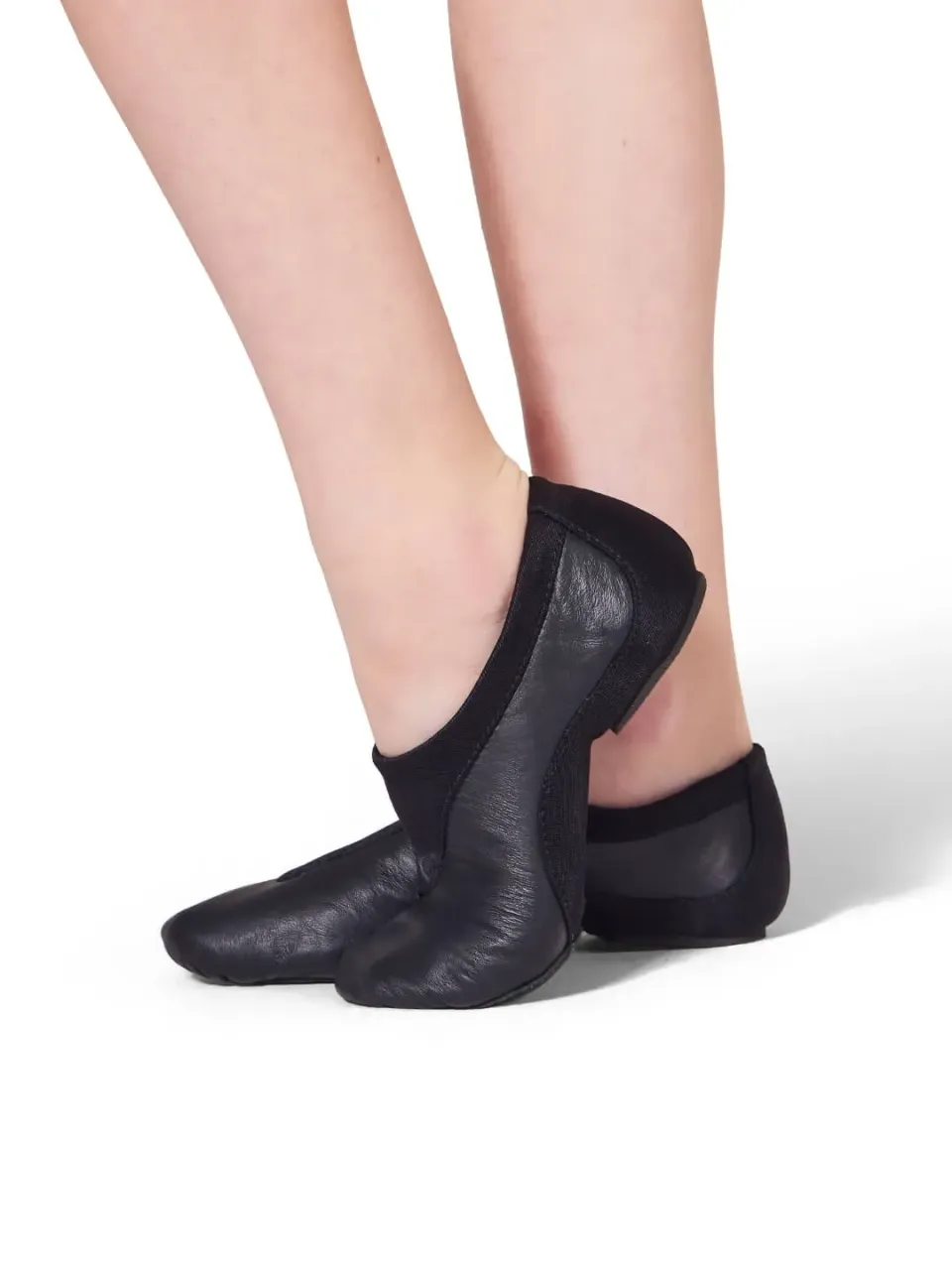 Capezio Vibe VIB100C Jazzschuhe Schwarz Kinder Leder