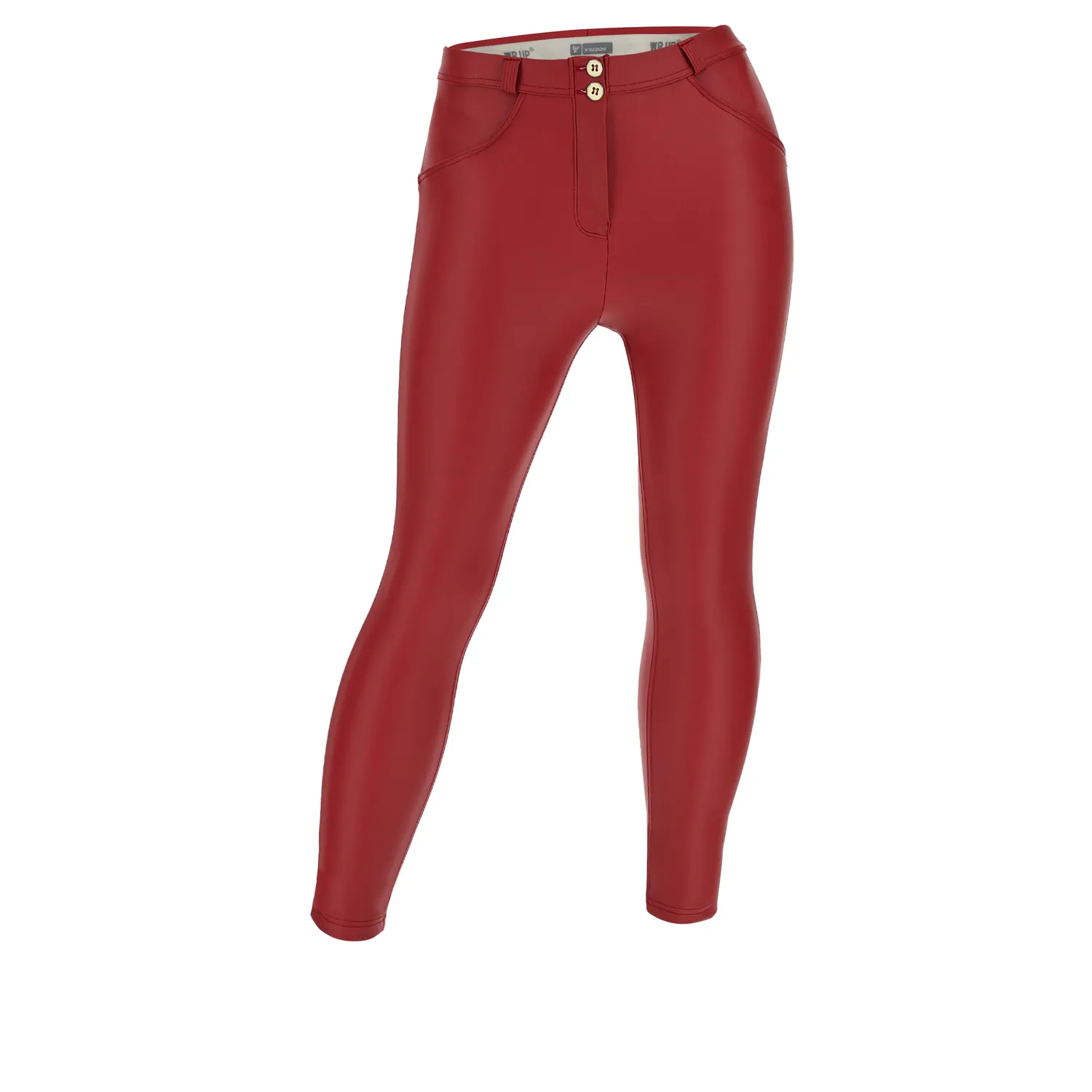 Freddy WR.UP Curvy 7/8 Push-up Hose Schwarz Kunstleder
