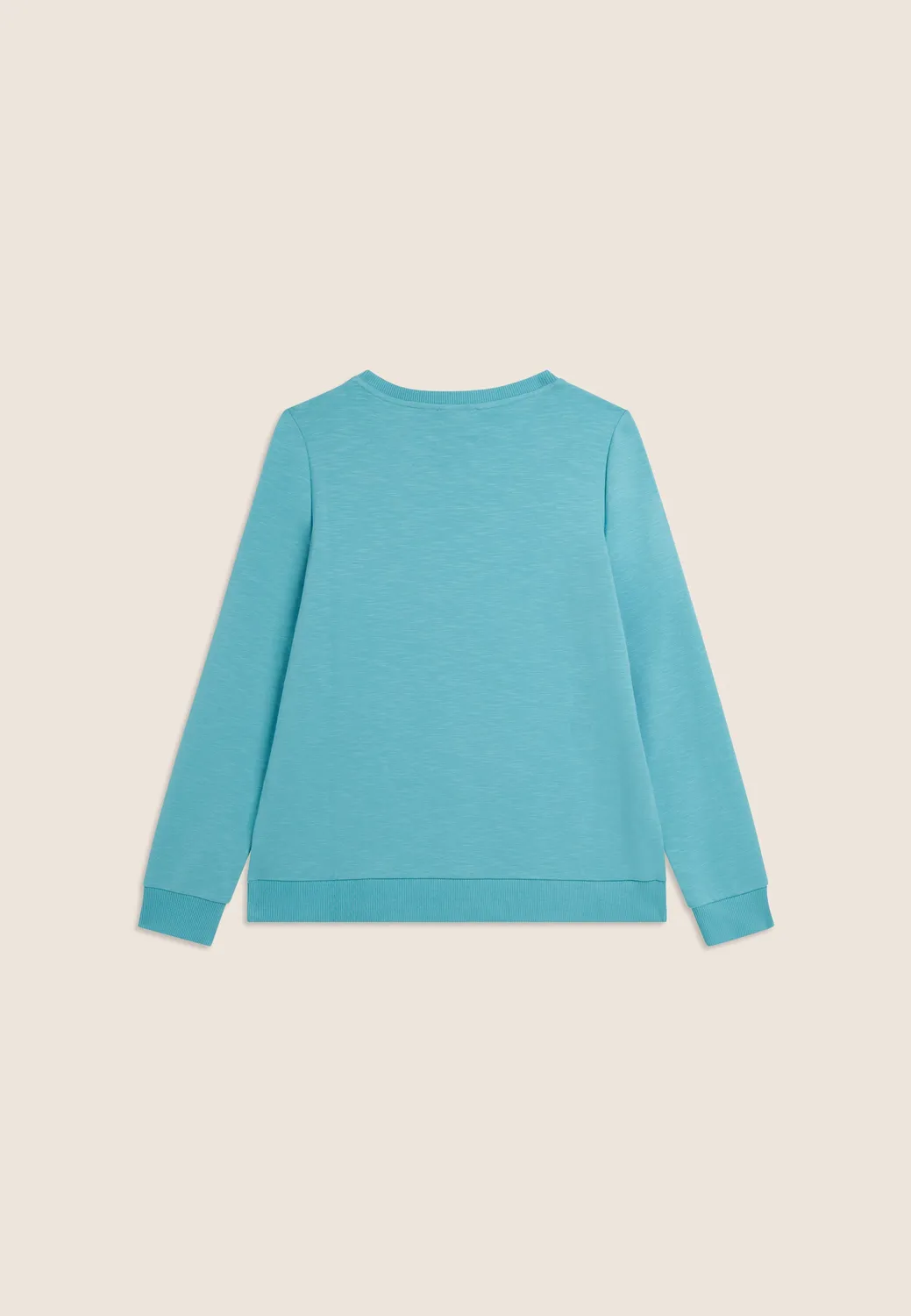 Freddy Wickel Rundhals Sweatshirt Damen Dunkelblau Glitzer