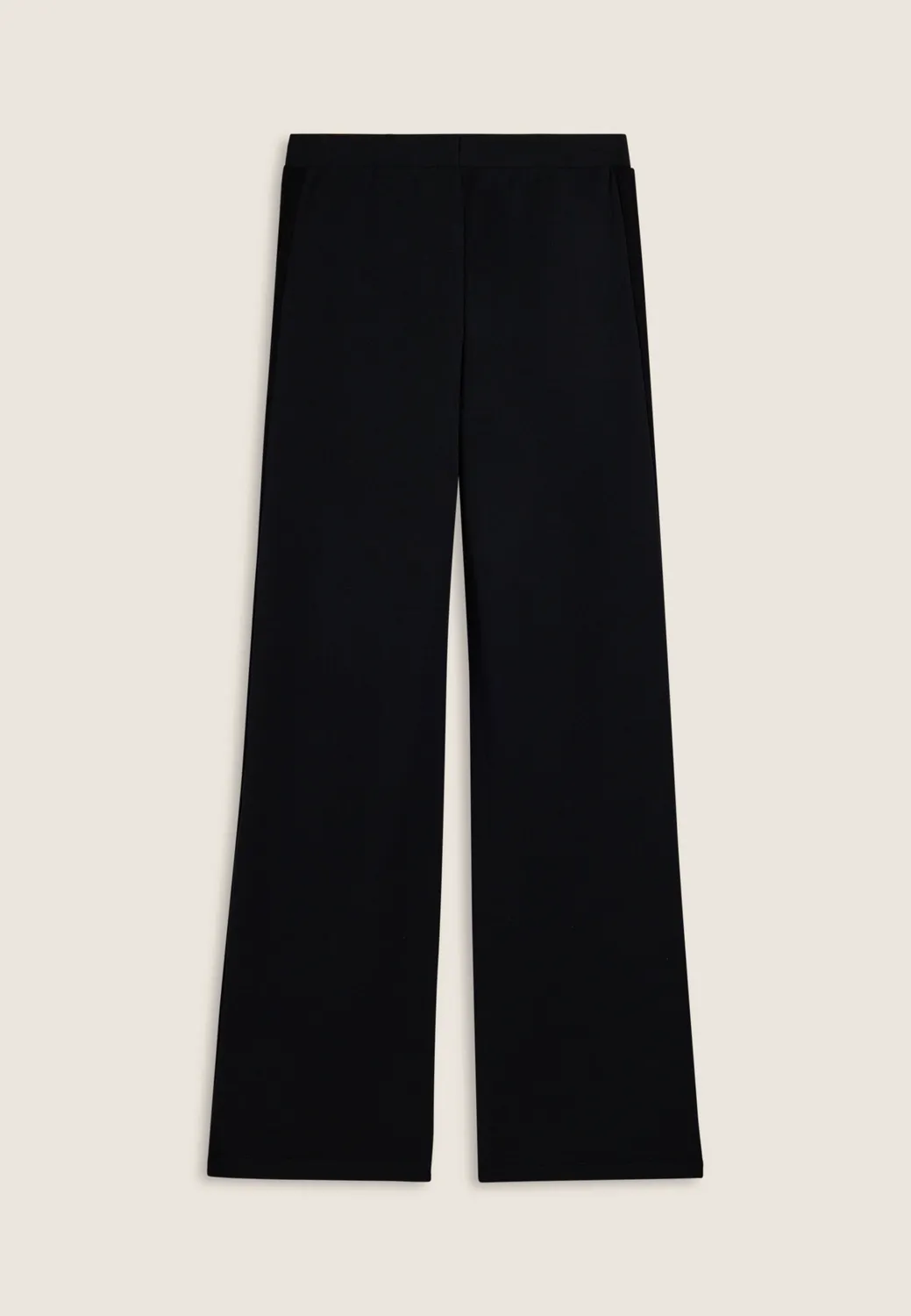 Freddy Wide Leg Sweathose Modal schwarz weich