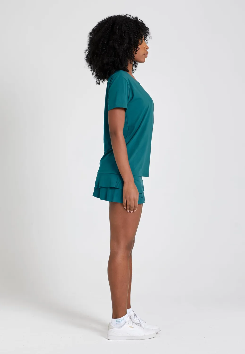 SPORTKIND Loose Fit T-Shirt Kurzarm Shirt atmungsaktiv