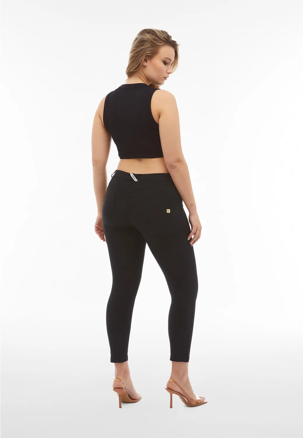 Freddy WR.UP 7/8 Push-up Hose Damen Dunkelblau Bio