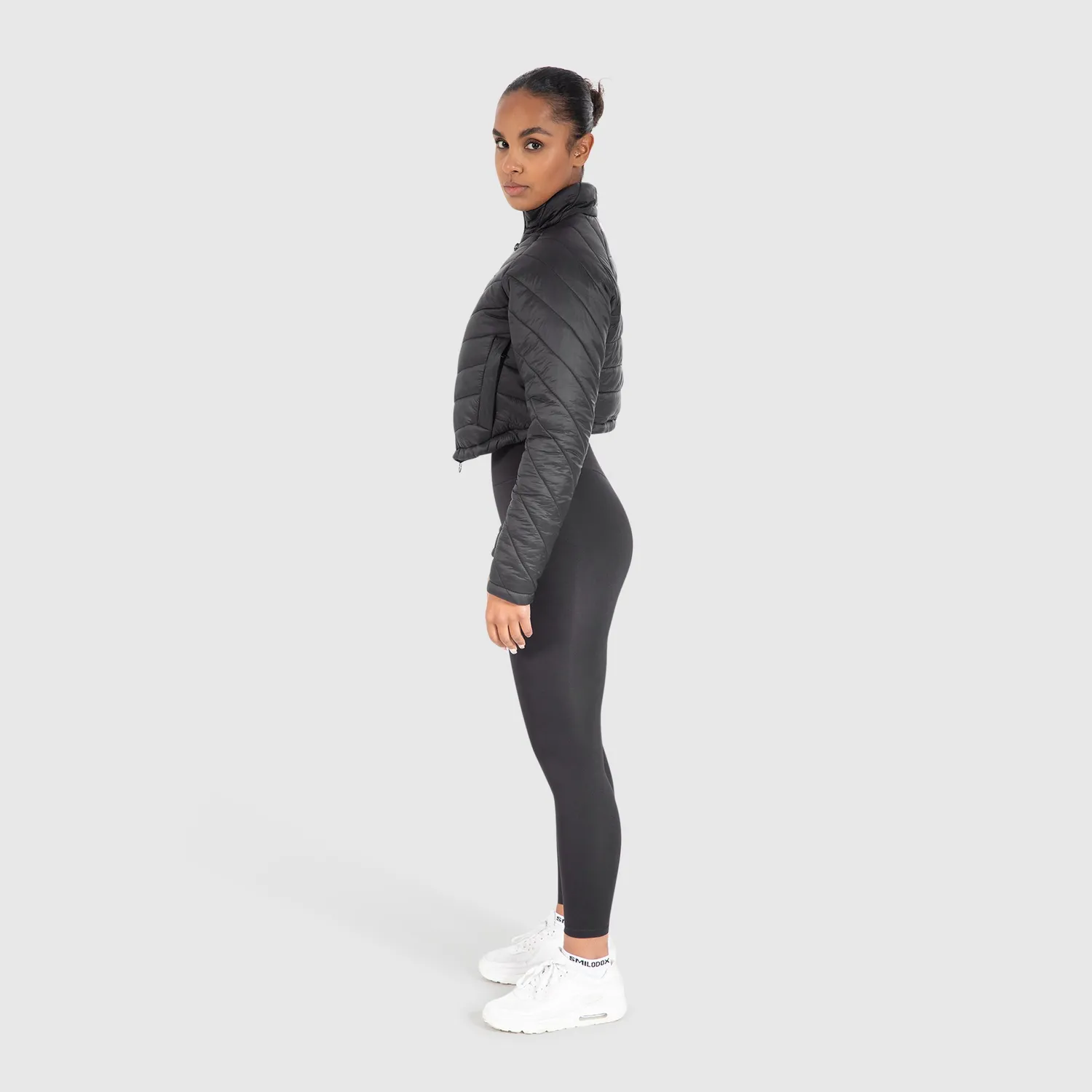 Smilodox Sila Outdoorjacke Damen Schwarz isoliert