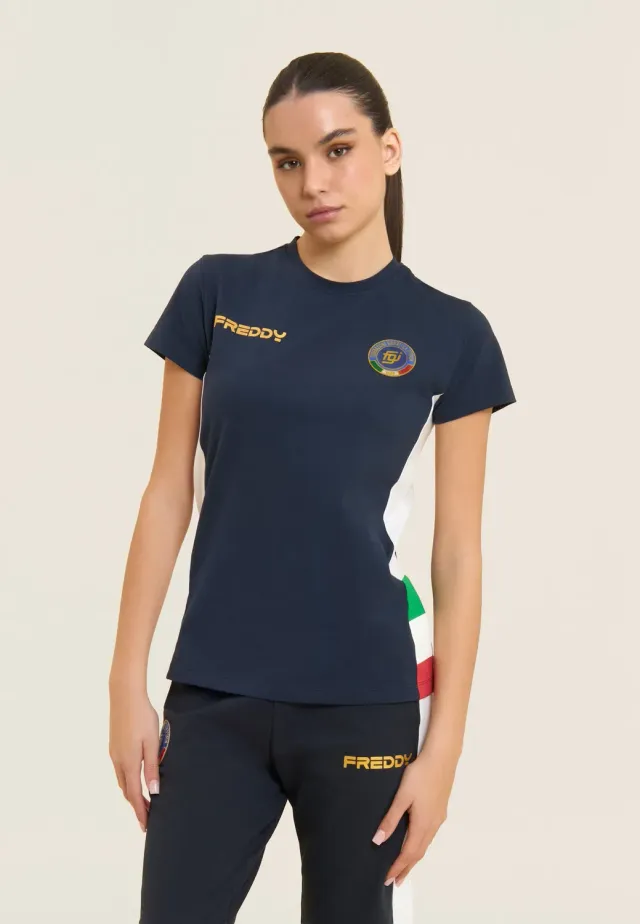 Freddy FGI ITA T-Shirt Unisex Dunkelblau