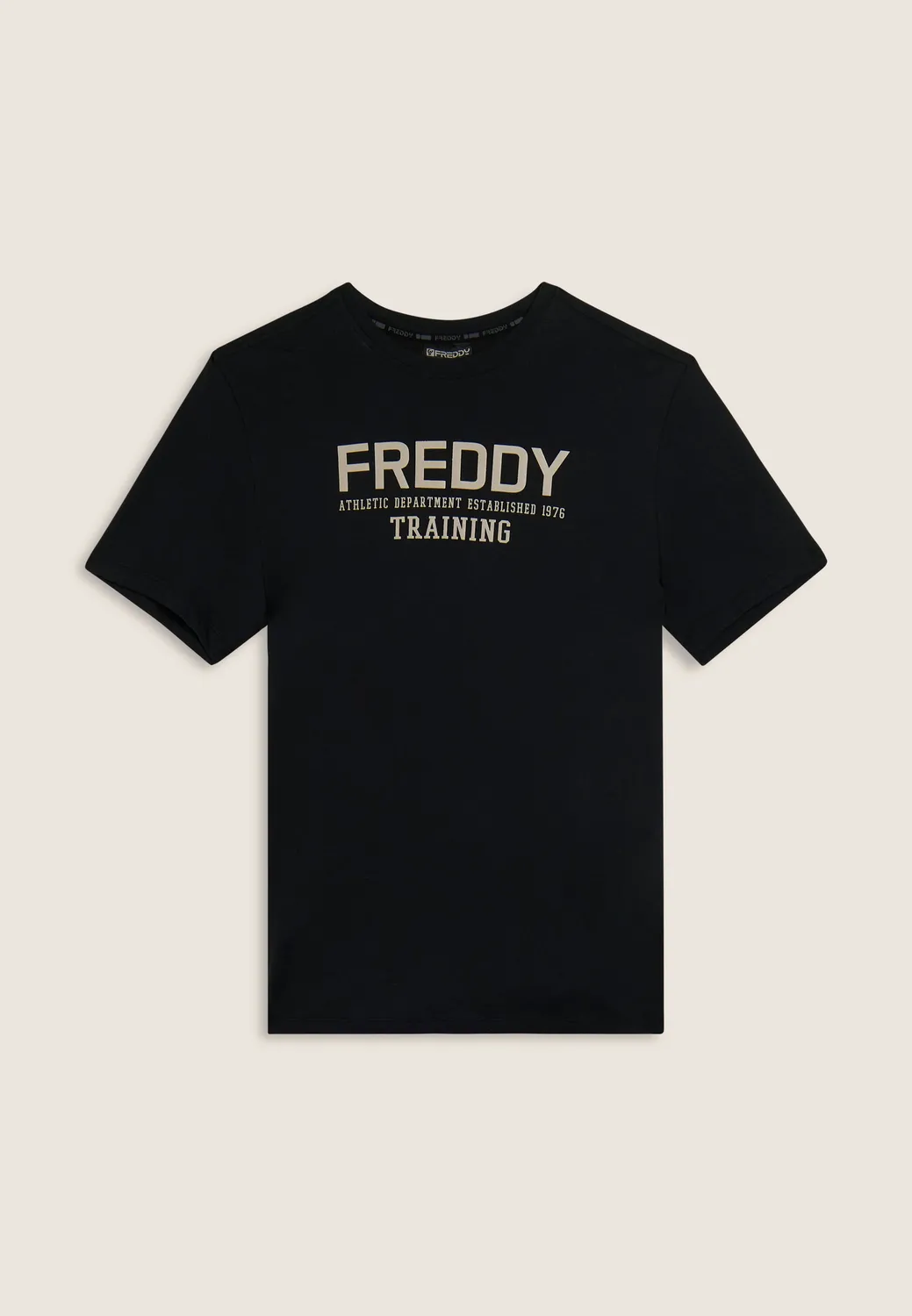 Freddy Logo T-Shirt Herren Saphirblau Camouflage