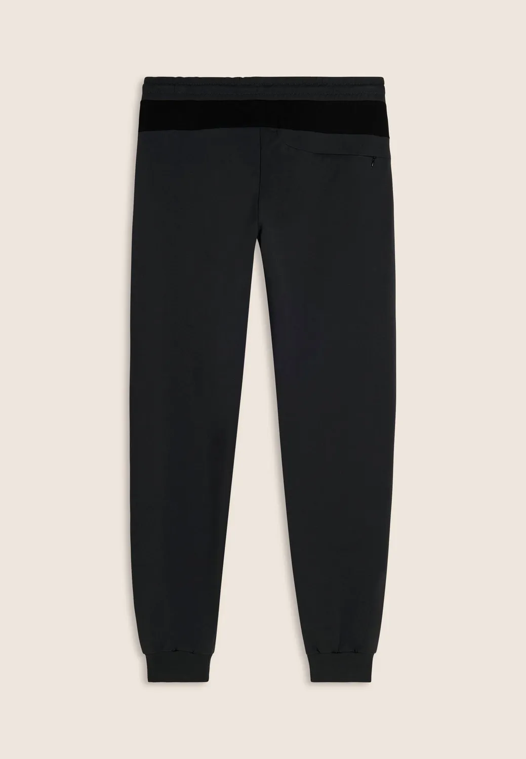 Freddy Sporthose Baumwolle Schwarz mit Bündchen