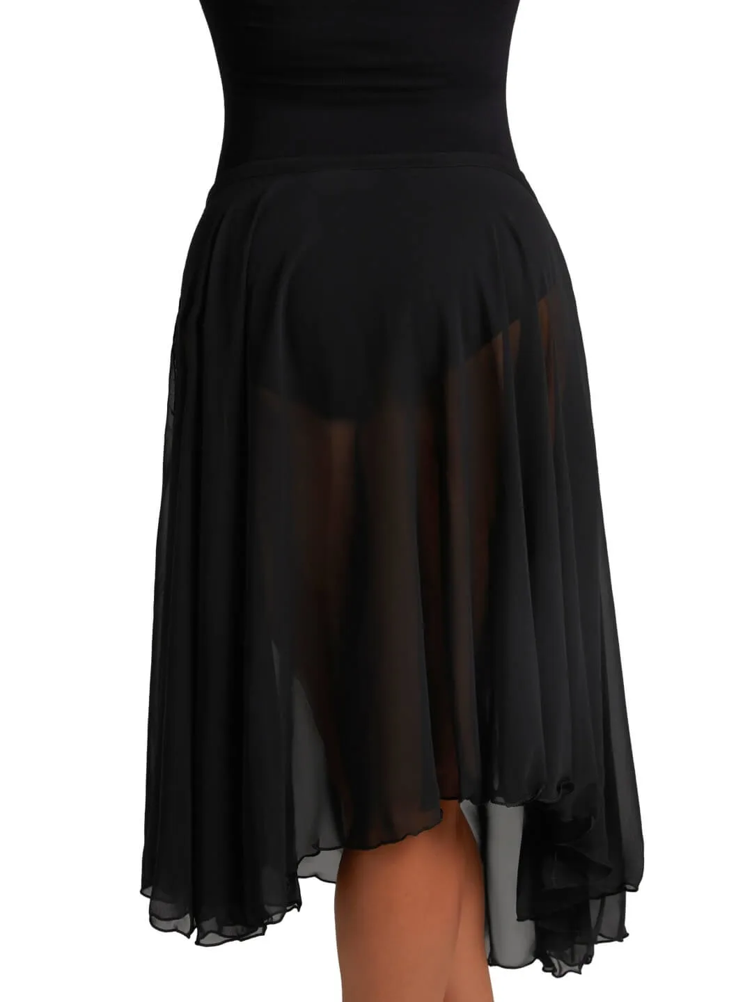 Capezio Class Collection 11151W Tellerrock Schwarz Midi