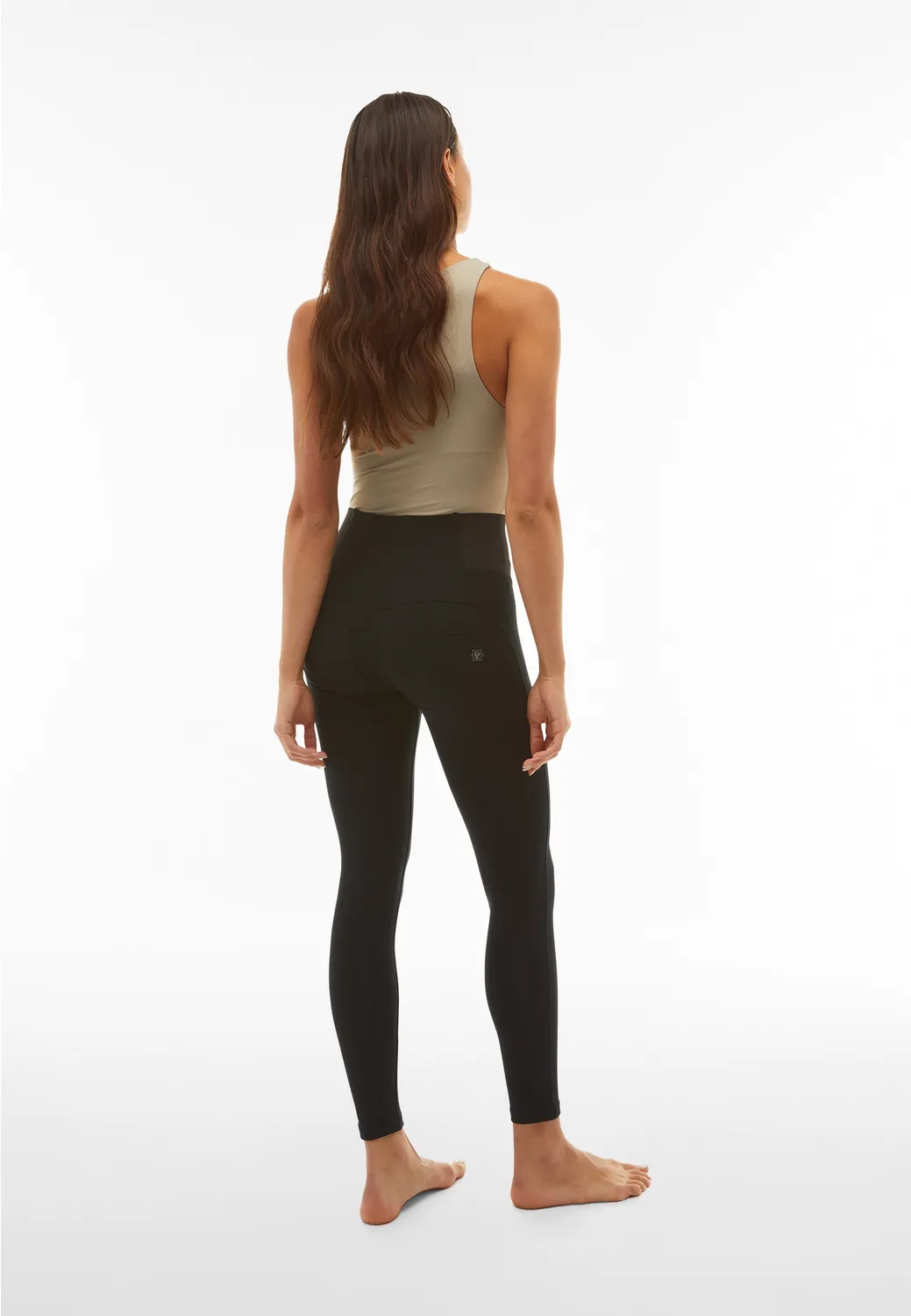 Freddy WR.UP Push-up Hose Schwarz High Waist Jersey