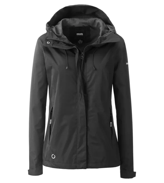 LPO Paula Outdoorjacke schwarz wasserdicht