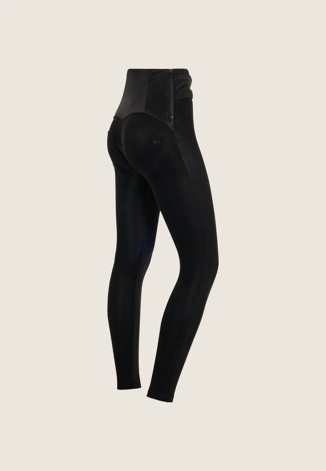 Freddy WR.UP Superskinny Push-Up Hose Schwarz hoher Bund