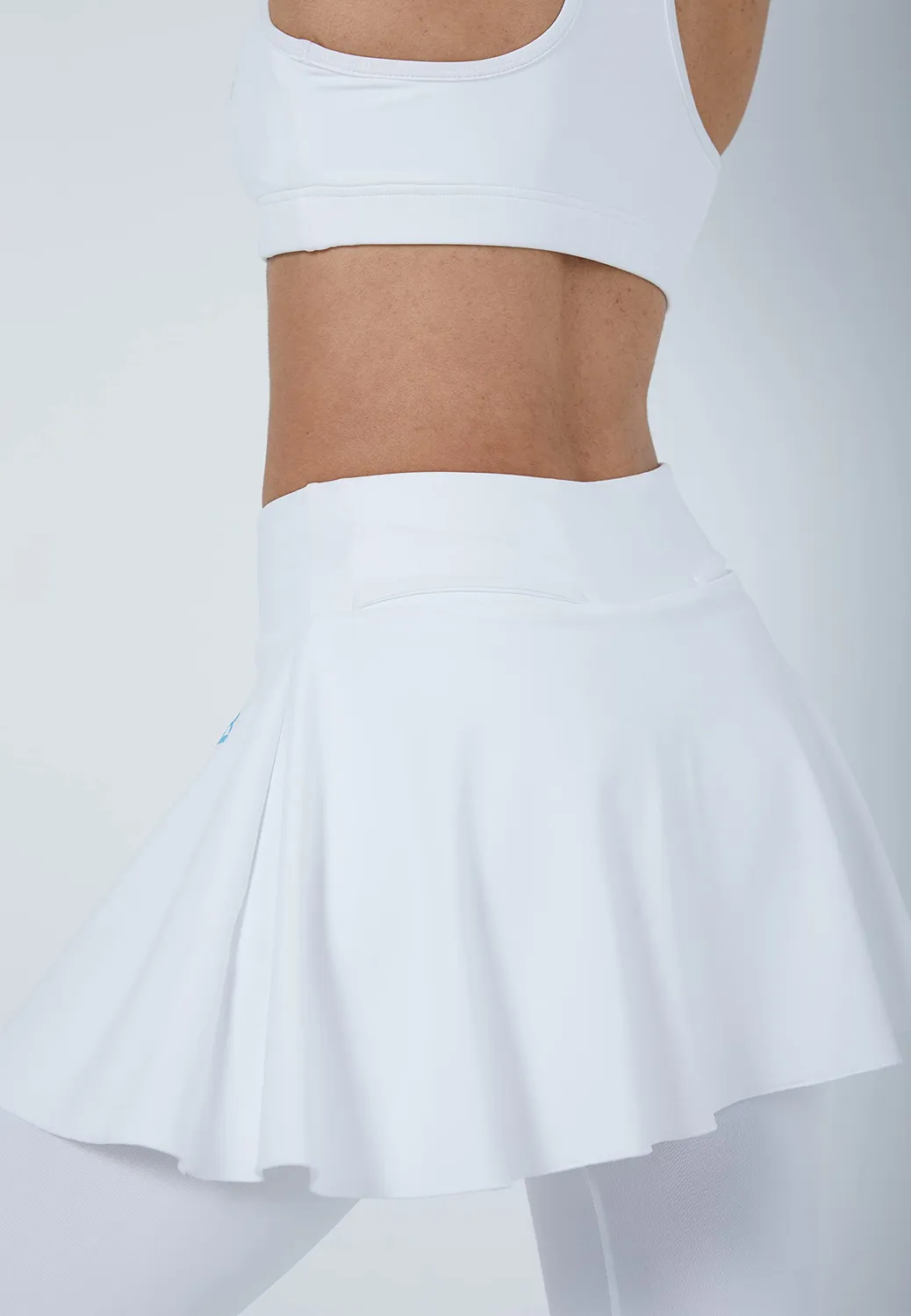 SPORTKIND Advantage Tennisrock lange Leggings Ballgurt