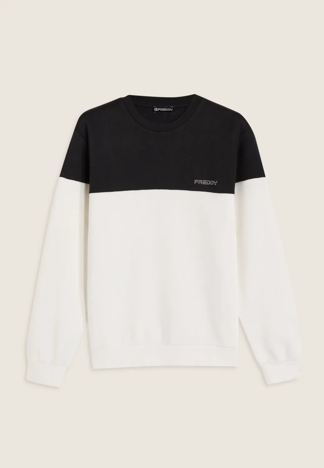 Freddy Sweatshirt Herren Colour-Block Baumwolle Gr. M