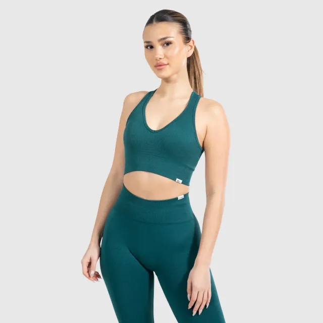 Smilodox Amaze Pro Sport-BH Damen Schwarz Blickdicht