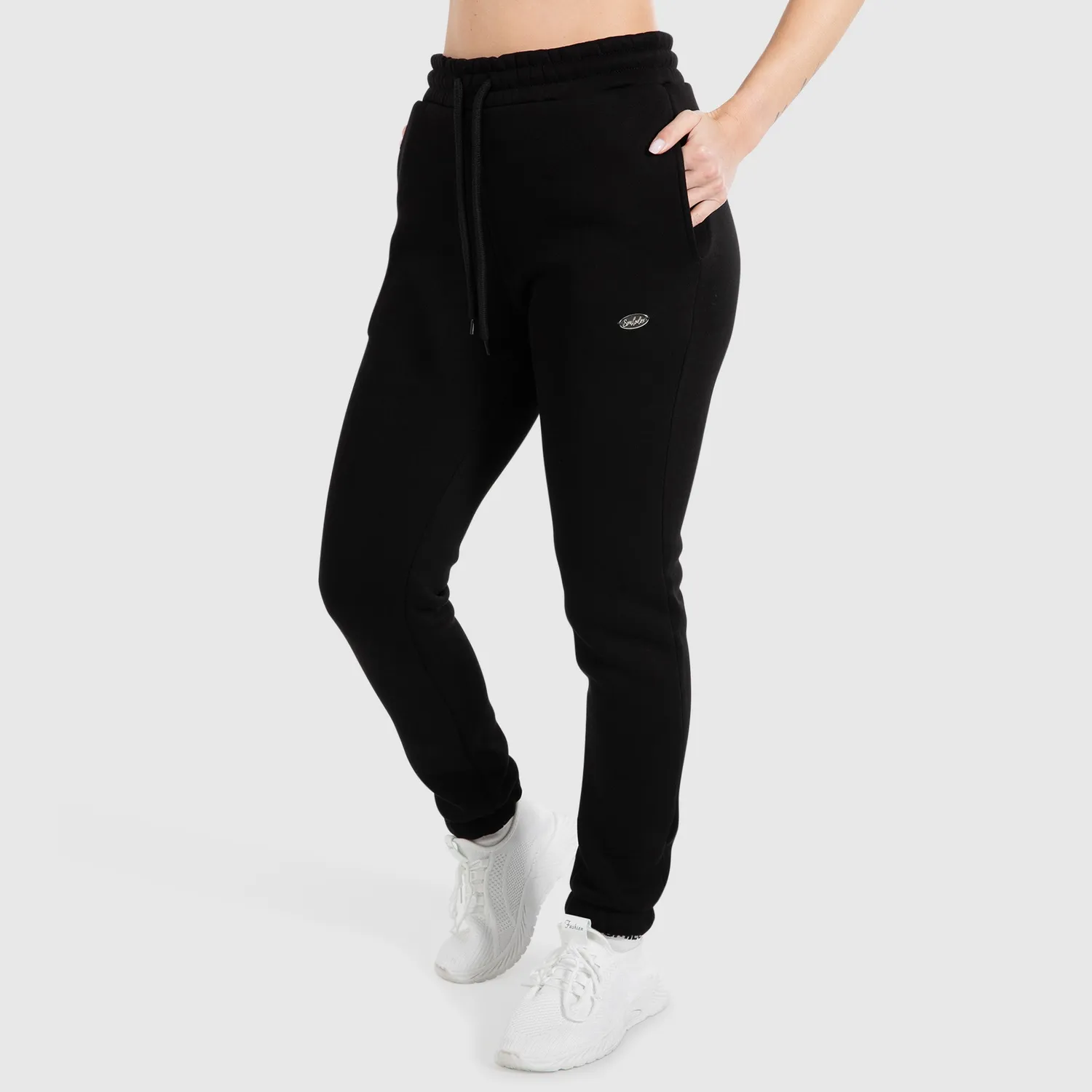 Smilodox Sorea Amaya Jogginghose Damen Slim Fit schwarz
