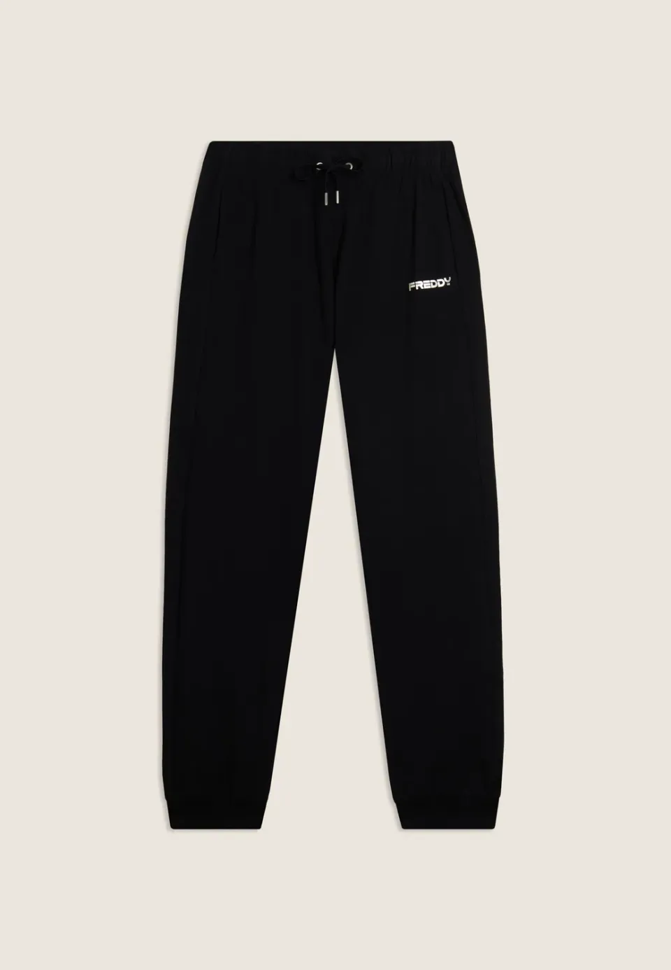 Freddy Comfort Jogginghose Heavy Jersey Schwarz