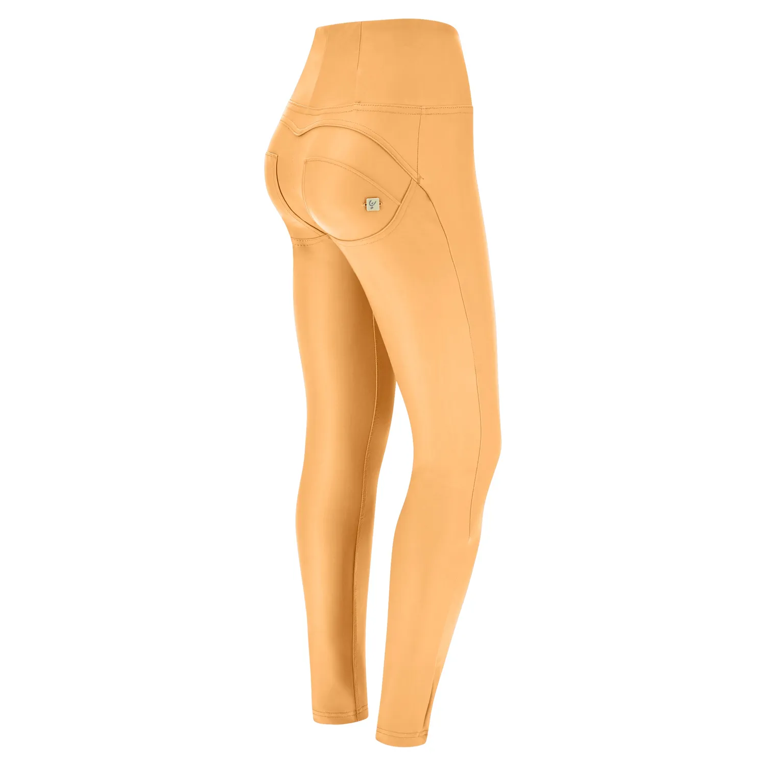 Freddy WR.UP Skinny Push-up Hose Kunstleder Schwarz