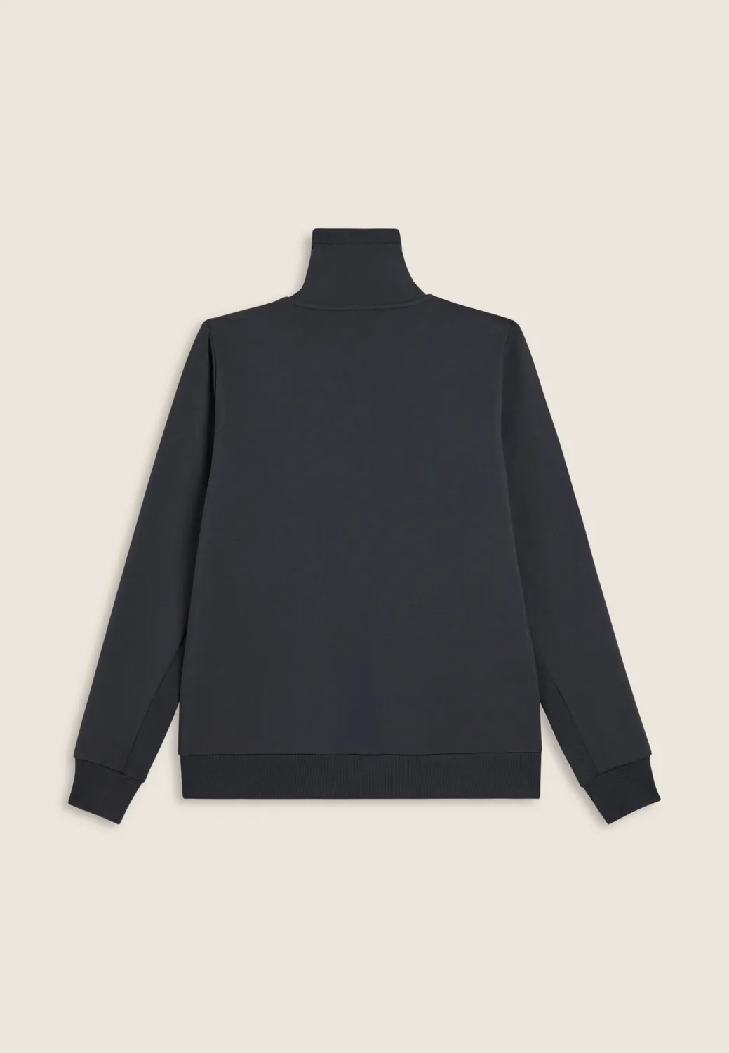 Freddy Sweatjacke Damen Full-Zip schwarz Stehkragen Check