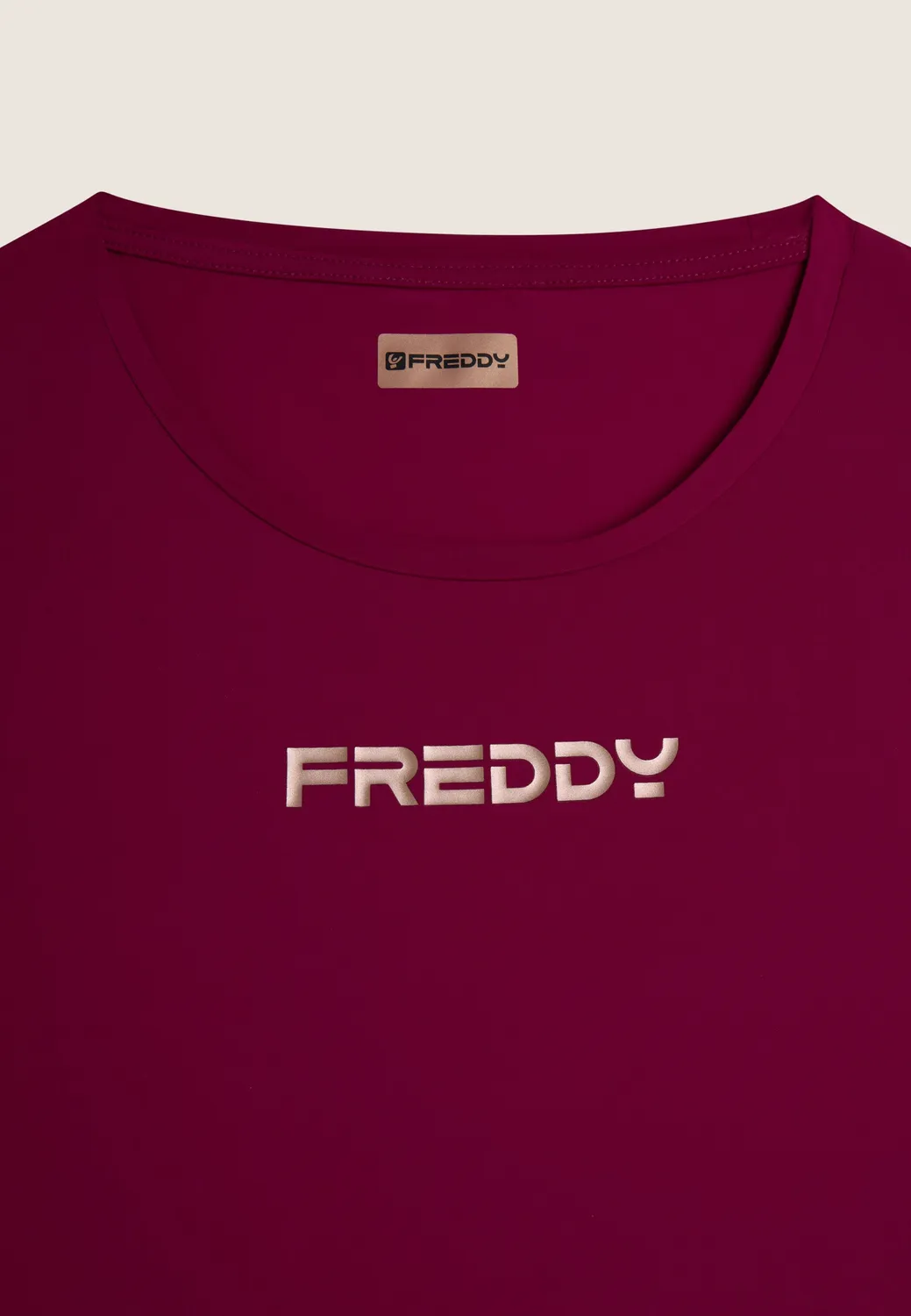 Freddy T-Shirt Technik Leicht Schwarz schnelltrocknend