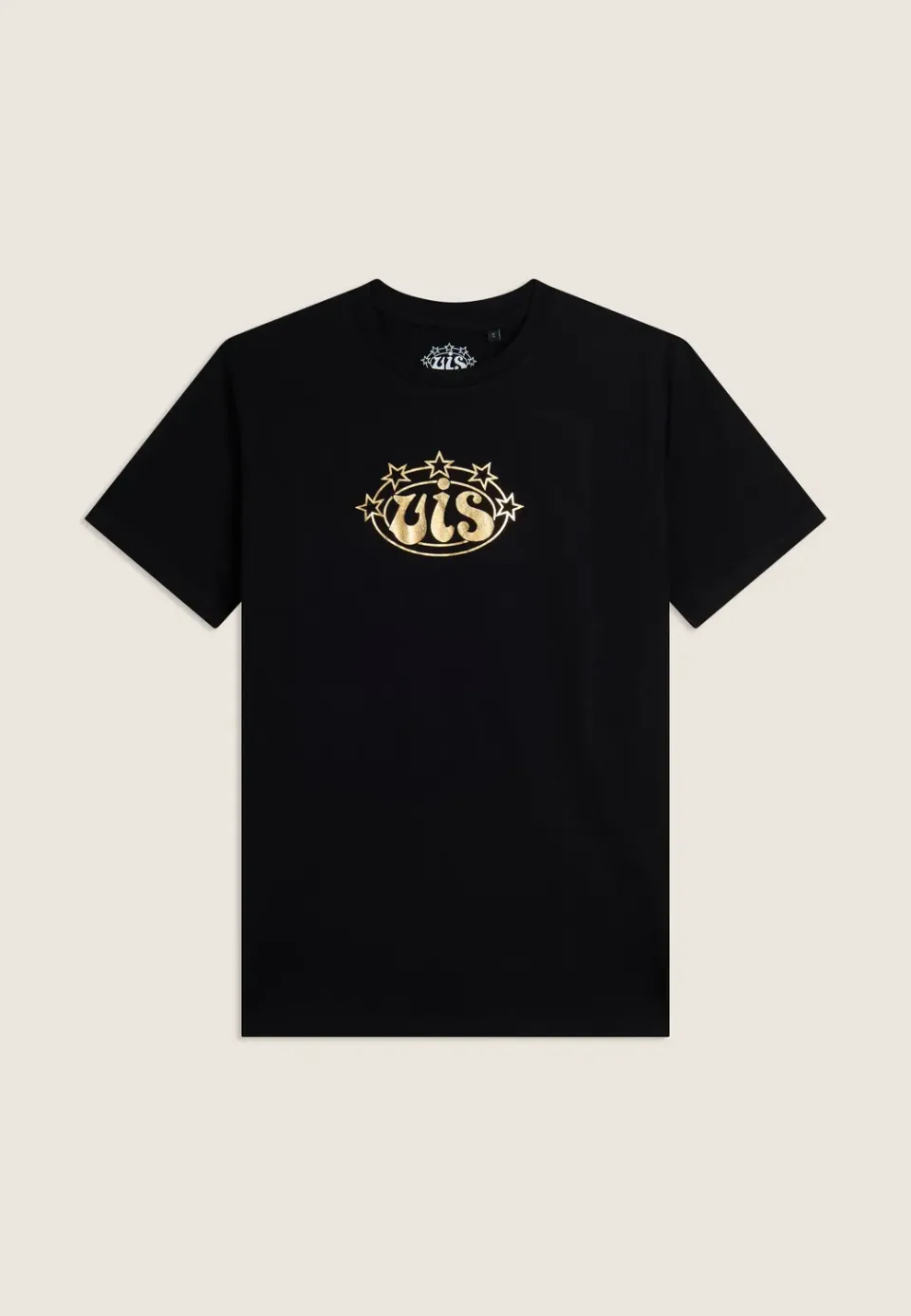 Freddy VIS Box T-Shirt Baumwolle Schwarz Gold