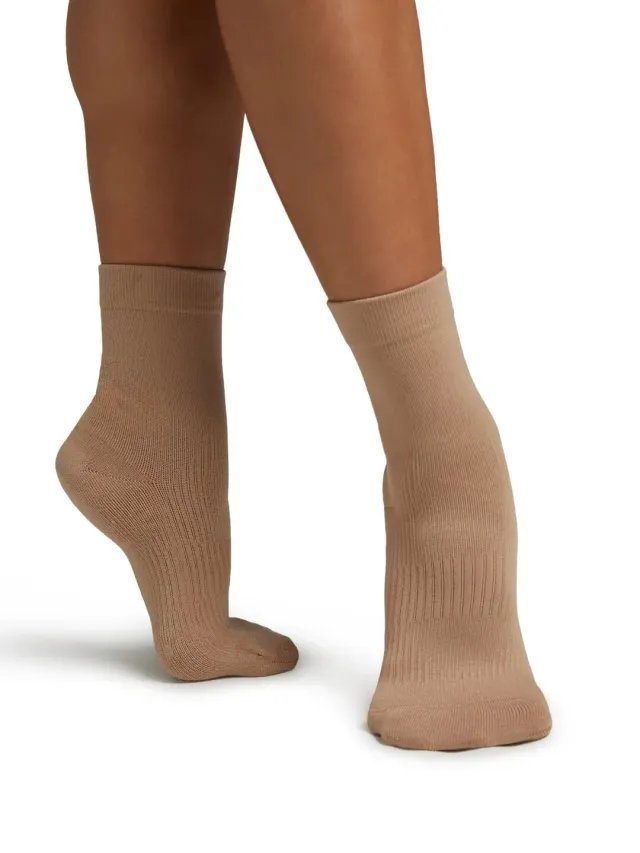 Capezio Lifeknit Sox II Tanzsocken Skintone Kompression