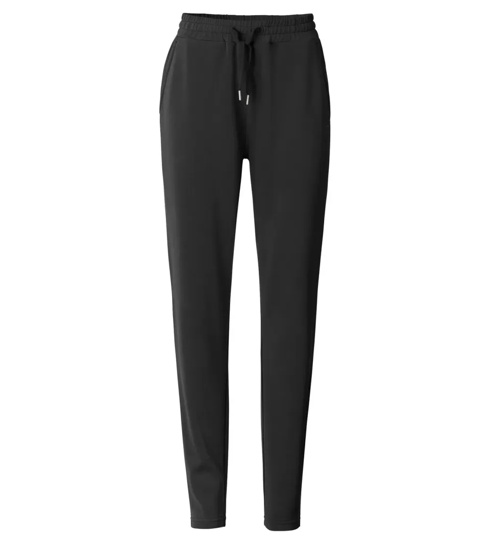 LPO Fabrice Fitnesshose Damen schwarz Seitentaschen