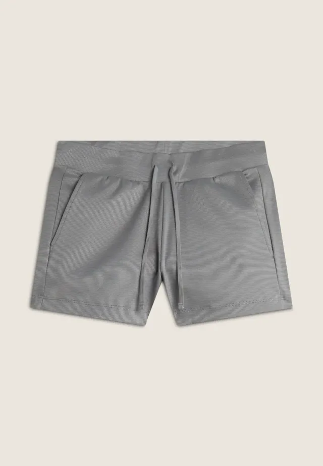 Freddy Shorts Damen Schwarz mit Kordelzug und Taschen