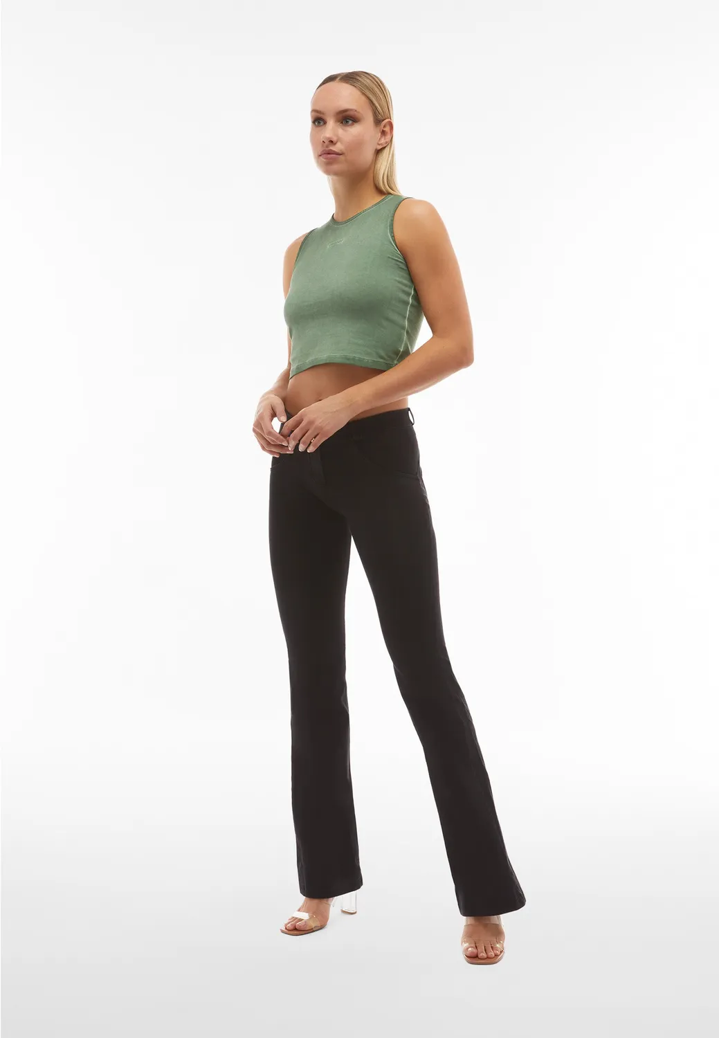 Freddy WR.UP Flare Jeggings Dark Jeans Bio-Denim Push-up