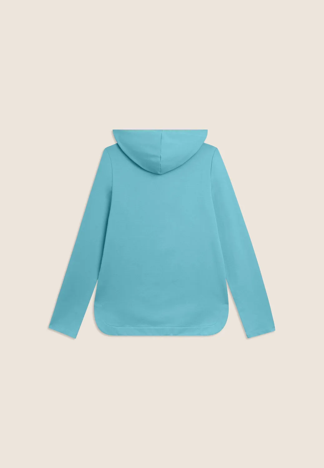 Freddy Graphic Kapuzenjacke mit Zip Dunkelblau French Terry