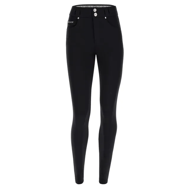Freddy N.O.W. Pants Schwarz Bioaktiv Skinny