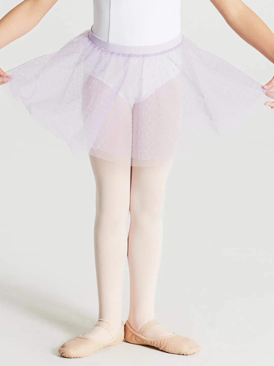 Capezio 11312C Ballettrock Mädchen Rosa Doppel-Lage