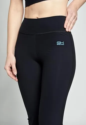 Sportkind Flare Fitness Hose Jazzpants M High Waist