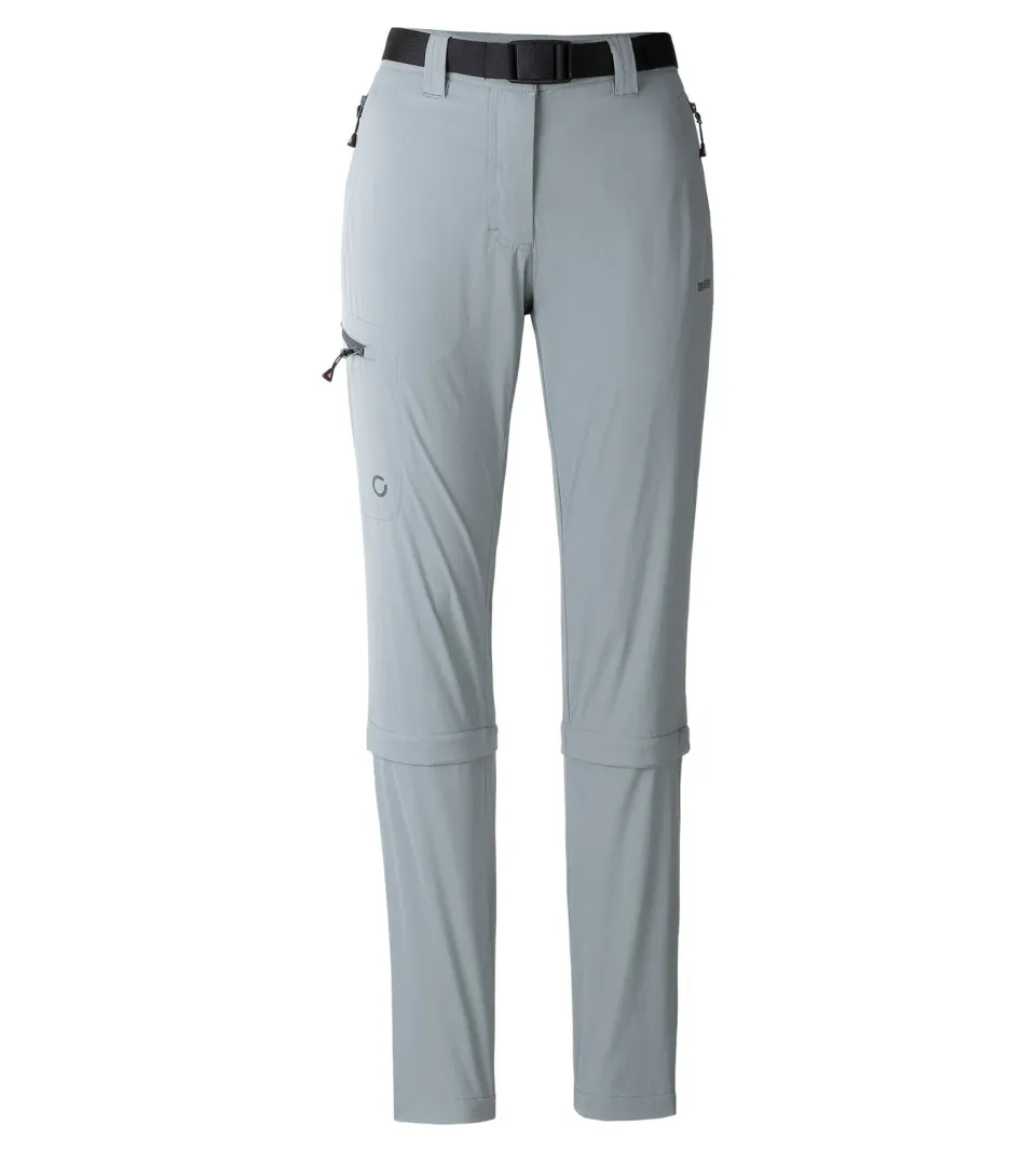 LPO Coralie Zip-Off-Hose Damen graugrün 3/4