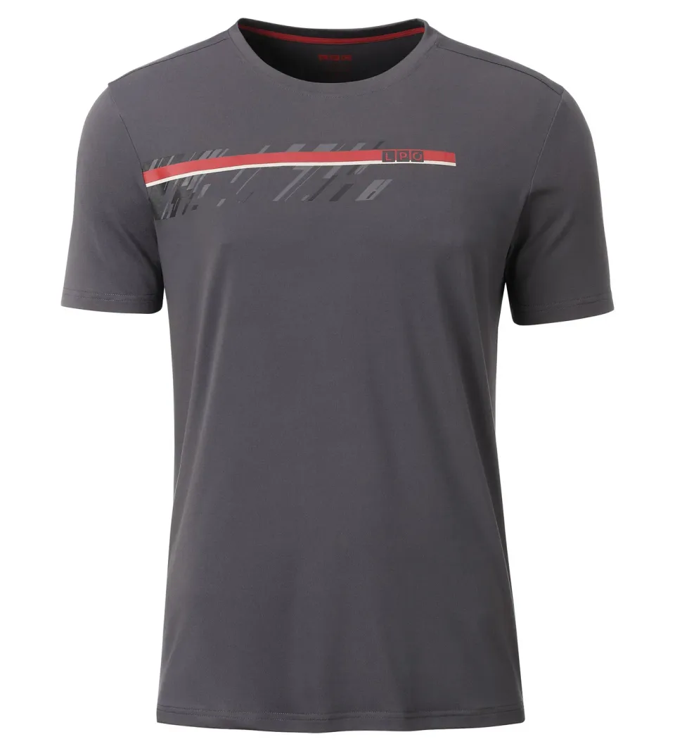 LPO Vico T-Shirt Herren dunkelgrau schnelltrocknend