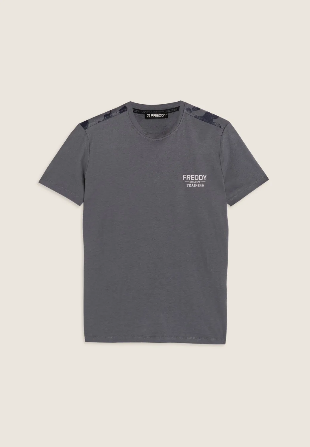 Freddy T-Shirt Camouflage Baumwolle Logo
