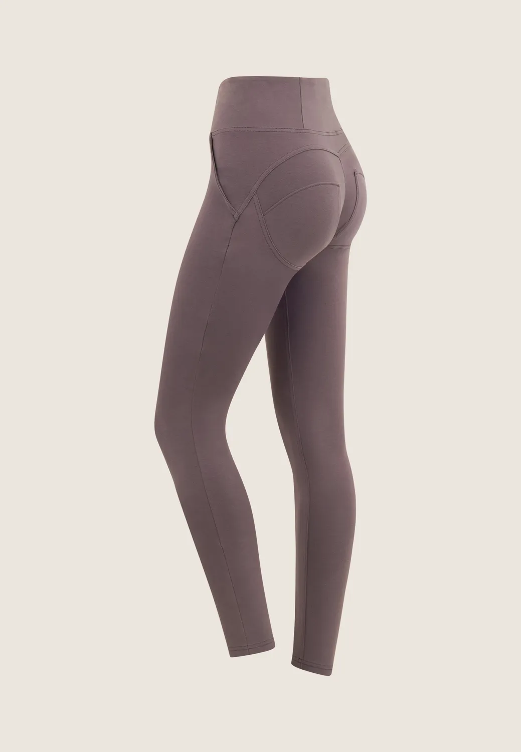 Freddy WR.UP Vita Alta Zip Push-up Hose Damen Shark High-Waist