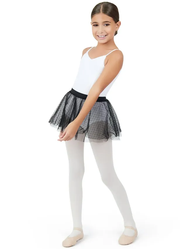 Capezio 11312C Ballettrock Mädchen Rosa Doppel-Lage