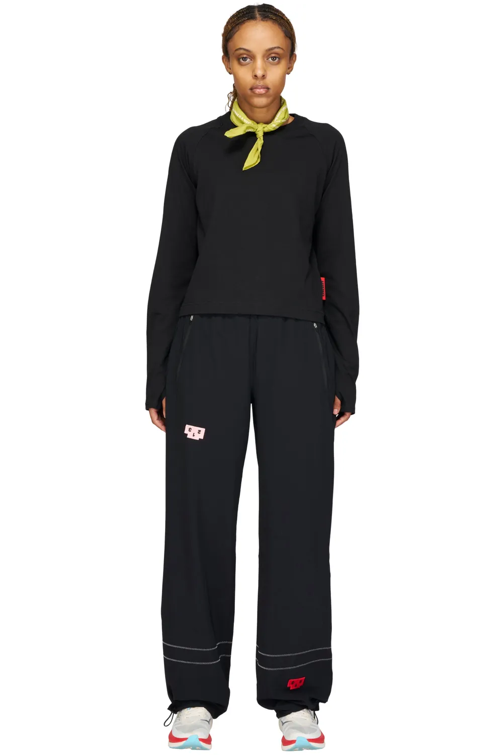 UNNA Everywhere Pants Wide Laufhose Podium Black weit