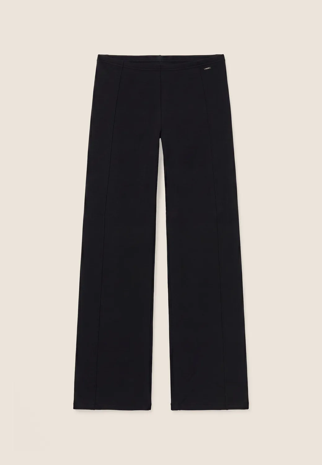 Freddy Slim Wide Leg Sweathose schwarz Modal